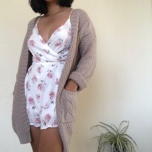 Dusty Pink Cardigan 🌸